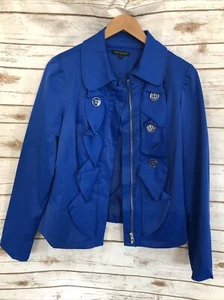 For Cynthia Cobalt Blue Small Jacket - Picture 1 of 12