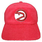 Atlanta Hawks Mitchell & Ness chapeau de père NBA 3D logo serviette rouge casquette en tissu neuf avec étiquettes