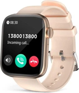 Christmas gift for men women boy girl Blue tooth Smart watch phone call sport - Picture 1 of 12