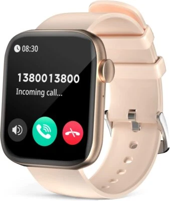 Regalo de Navidad para Hombre Mujer Niño Niña Diente Azul Reloj Inteligente Llamada Teléfono Deporte Foto 1 de 4