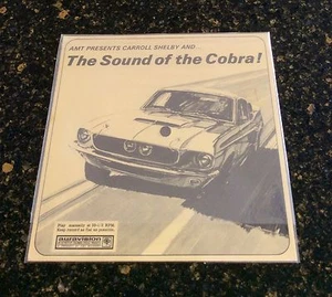 The Sound of the Cobra record Narrated by Carroll Shelby NOS CS Shelby Autosport - Picture 1 of 4