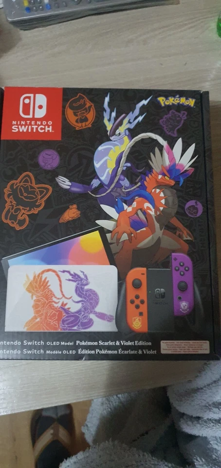 Nintendo Switch (OLED Model) HEG-001 Edizione Speciale Pokémon Scarlatto &...  - Immagine 1 di 1