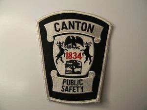 Canton (Michigan) Public Safety Shoulder Patch 4” X 4.75” - Picture 1 of 1