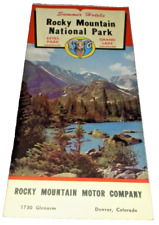 1956 ROCKY MOUNTAIN NATIONAL PARK BROCHURE