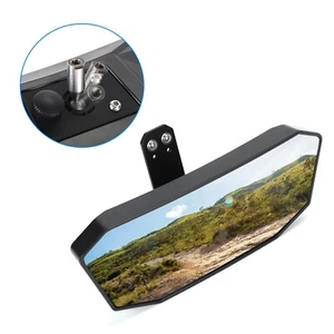 Upgrade UTV Rear Center View Mirror For Polaris Ranger 500/570/900/1000 Crew XP - Bild 1 von 12