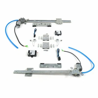 Street Rod Window Switch Kit for 38-53 Buick 1/2in 22in w/ Billet Crank Handles - Image 1 of 4