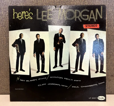 Here's Lee Morgan Vee Jay LP 3007 Vinyl LP Stereo VG+ - Image 1 of 4