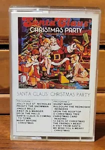 Santa Claus' Christmas Party Various Artists Cassette Tape • The Harmonicats + - Picture 1 of 5