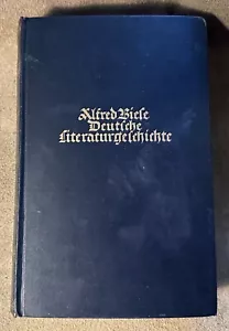 Deutsche Literaturgeschichte Alfred Biese 3rd Volume 1930 - Imagen 1 de 16