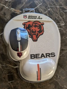 Wireless Mouse and Mouse Pad Officially Licensed NFL - Chicago Bears New - Picture 1 of 3