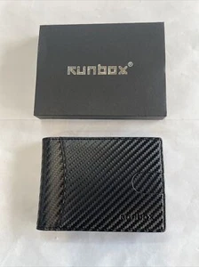 RUNBOX Slim Wallet for Men Minimalist Leather Bifold RFID Blocking.       89 - Picture 1 of 5