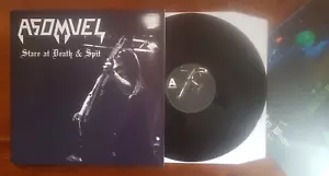 Asomvel LP Ltd To 300 Stare At Death & Spit MISKATONIC FOUNDATION INSERT - Picture 1 of 6