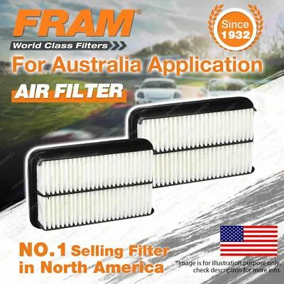 2 x Fram Air Filters for Toyota Celica Corona Mark II Chaser Cressida Cresta - image 1 of 2