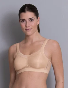 Anita Momentum 5529 Desert Extra Firm Wireless Sports Bra NWT - Picture 1 of 14