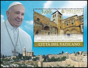 Vaticano F1702 2015 Hoja. Viajes apostólicos del Papa Francisco MNH - Imagen 1 de 1