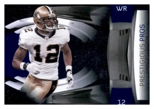 Prestige Prestigious Pros 2009 Marques Colston #d/1000 Parallel PWE Saints #32 - Imagen 1 de 2