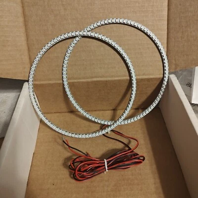 ORACLE LED Halo Lights Kit  Jeep Wrangler JK 2007-2013 Yellow - Image 1 of 3