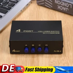 High Quality VGA Splitter USB-Powered 130MHz 1-4 Port Monitor Switch VGA Video - Picture 1 of 5
