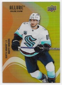 22/23 UPPER DECK ALLURE COLOR FLOW ORANGE-YELLOW (#SF1-SF100) U-Pick From List