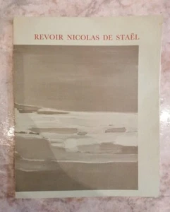 [Daval, Jean-Luc ; De Staël, Anne], Revoir Nicolas de Staël (1981) - Bild 1 von 3