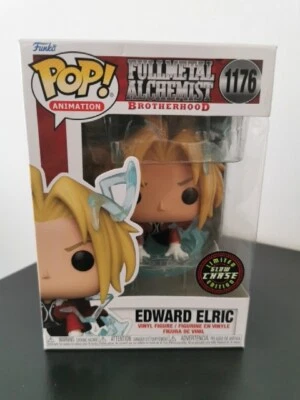 FUNKO POP BUFFY EDWARD ELRIC GLOW CHASE #1176 FULLMETAL ALCHEMIST BROTHERHOOD - Photo 1/4