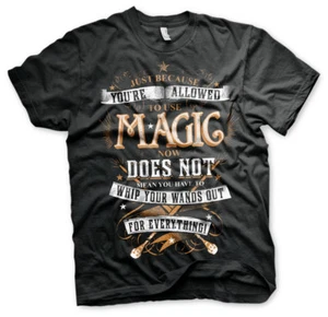 Officially Licensed Harry Potter Magic Men's T-Shirt S-XXL Sizes - Picture 1 of 1