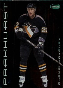 2001-02 Parkhurst Penguins Hockey Card #17 Alexei Kovalev