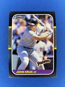 1987 Donruss #328 John Kruk Padres RC Rookie - Picture 1 of 2
