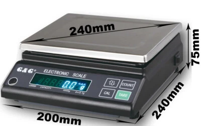 G&G JJ500g/0.01-1kg/0.01-3Kg-6kg industriewaage Präzisionwaagen Laborwaage