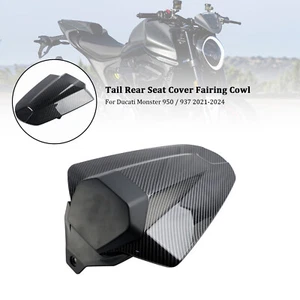 Carena coprisedile posteriore coda per Ducati Monster 950 937 2021-2024 carbonio E2 - Foto 1 di 11