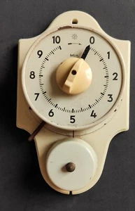 Vintage timer JUNGHANS 1930s bakelite case Germany - works! Alarmasin - Picture 1 of 10