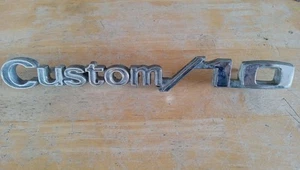 Vintage Original 1969-72 Chevy Custom/10 Emblem - Picture 1 of 5