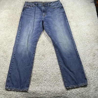 American Eagle Outfitters Jeans Mens 33x30 Blue Relaxed Straight Medium Wash - Image 1 of 4