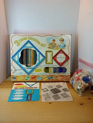 Juego de 3 telares vintage 1962 de Stephen St Louis 4 telares totalmente incompleto Foto 1 de 4