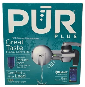PUR PFM800HX Wasserfiltersystem für Wasserhahn, horizontal, chrom mit Bluetooth - Bild 1 von 9
