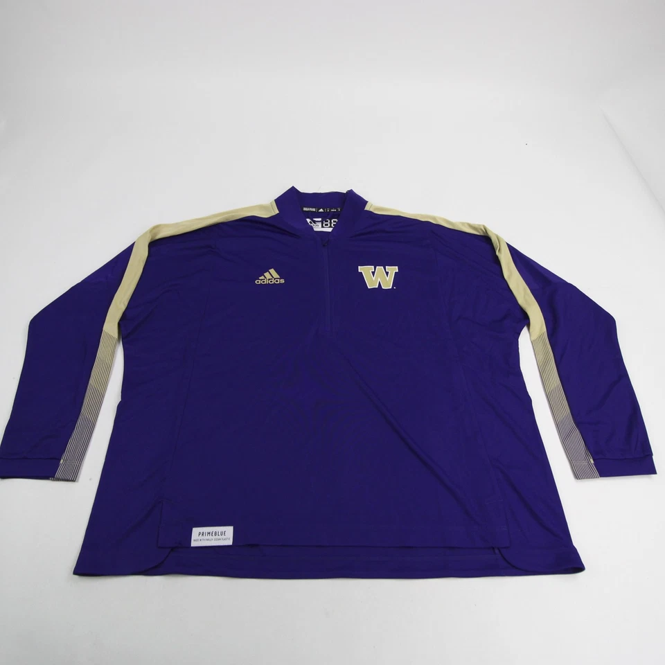 Nuevo pulóver Adidas para mujer Washington Huskies púrpura/dorado Foto 1 de 1
