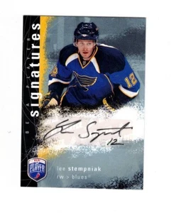 2007-08 Upper Deck Be A Player Signatures #SLS Lee Stempniak - Picture 1 of 2