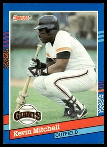 1991 Donruss Kevin Mitchell #255 San Francisco Giants - Picture 1 of 2