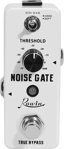 Rowin Guitar Noise Killer Gate Suppressor Effect Pedal Mini, White - Picture 1 of 7