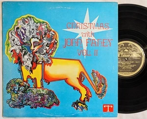 CHRSITMAS WITH JOHN FAHEY VOL. II lp Takoma C-1045 freak folk 1975 - Imagen 1 de 5