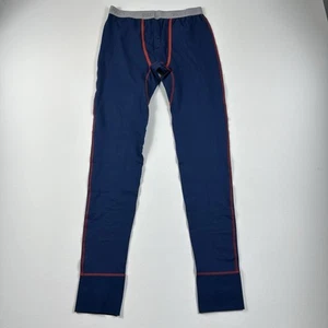 Pact Organic Cotton Joggers Pajama Pants Base layer Mens Medium Blue Bottoms - Picture 1 of 7