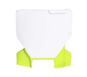 Placa de número de inicio Rtech Factory se adapta a Husqvarna FC FS TC ab23 blanco/amarillo - Imagen 1 de 1