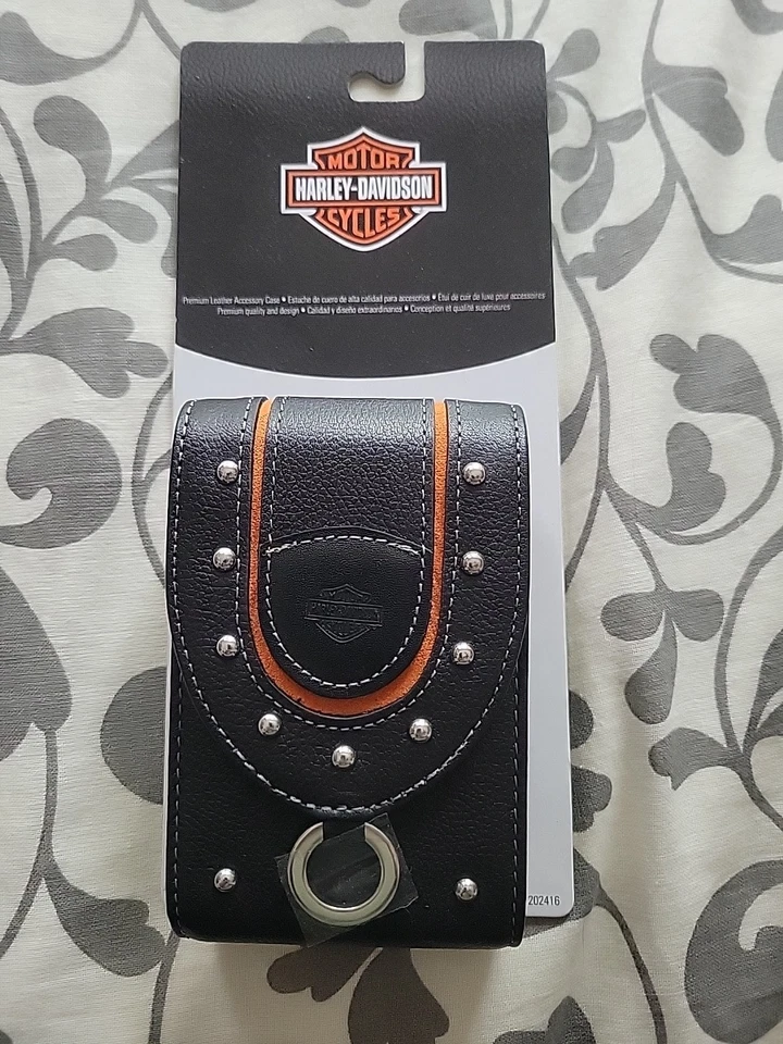 Harley-Davidson Olympus Premium Leather Accessory Case 202416 NEW - Image 1 of 1