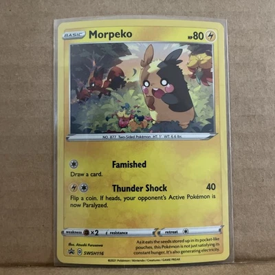 Morpeko SWSH116 SWSH: Sword & Shield Promo Card Holo - Image 1 of 4