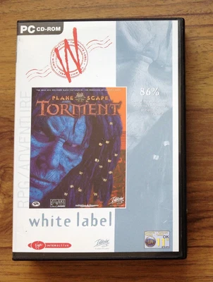 PLANESCAPE TORMENT Pc DVD Rom PLANE SCAPE 5 Discs  RPG . Free UK Postage - Image 1 of 4