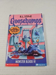 Goosebumps: Monster Blood IV #62 First Printing 1997 NO CARDS No Bookmark - Picture 1 of 7