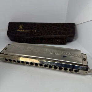 HOHNER "THE 64 CHROMONICA" 4 CHROMATIC OCTAVES PROFESSIONAL MODEL 280C WITH CASE - Picture 1 of 24