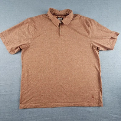 J Garcia Polo Hombre 2x Grande 2xl Naranja Cuello Polo Foto 1 de 4