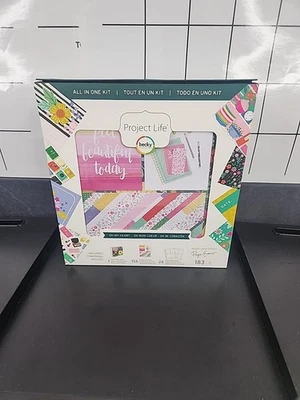 Kit de álbum de recortes Project Life Oh My Heart todo en uno de Becky Higgins 183 piezas Foto 1 de 4