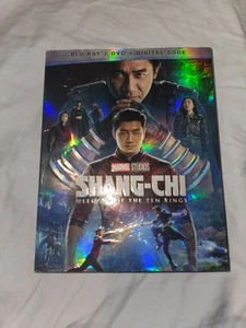 Shang-Chi Legend of the Ten Rings(BluRay+DVD+Digital,2021)Disney ClubW/Slipcover - Picture 1 of 6